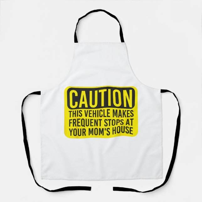 Caution This Vehicle Makes Frequent Stops At Your  Apron (Front)