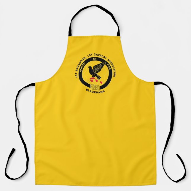 Cav Association Apron - Cav Gold (Front)