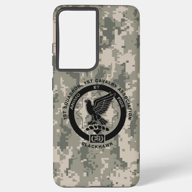 Cav Camo Samsung S21 Ultra Phone Case (Back)