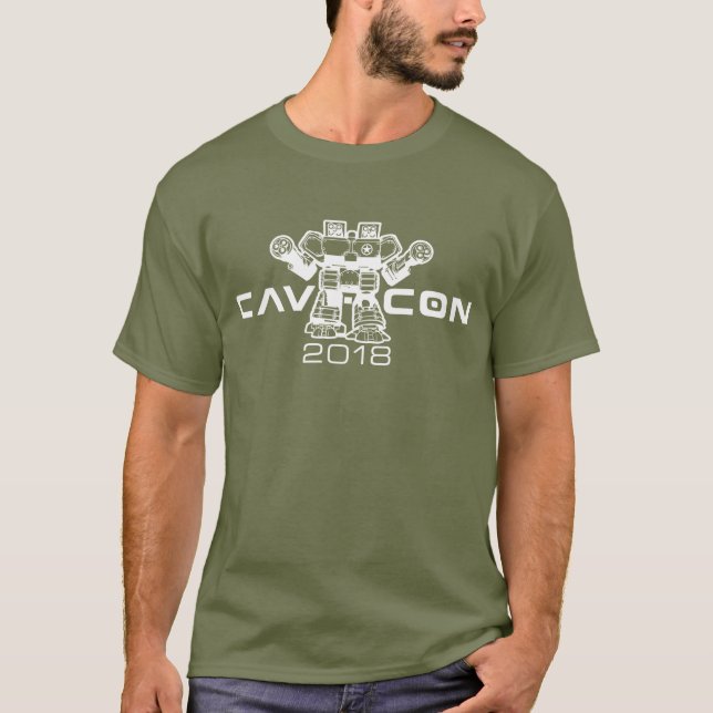 CAV-CON 2018 T-Shirt (Front)
