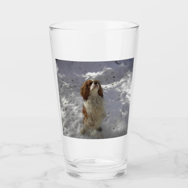 cav in snow glass (Front)