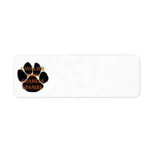 cav name paw return address label