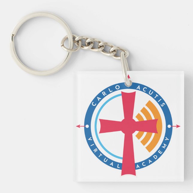 CAVA Icon Button / Pin Key Ring (Front)