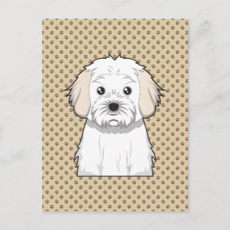 Cavachon Cartoon Postcard