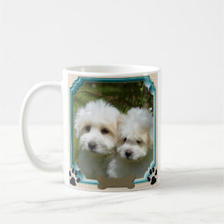 Cavachon Mug, Customised Dog Photo Coffee Mug
