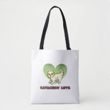 Cavachon Reusable Tote Bag