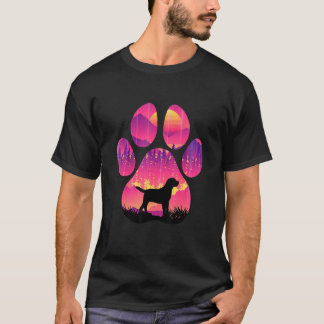 Cavador Paw Mum Dad Dog Women Men T-Shirt