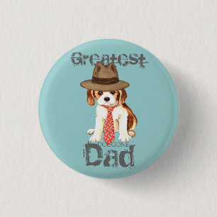 Cavalier Dad 3 Cm Round Badge