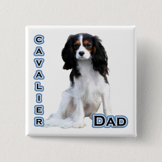 Cavalier Dad 4 - Button (Front)