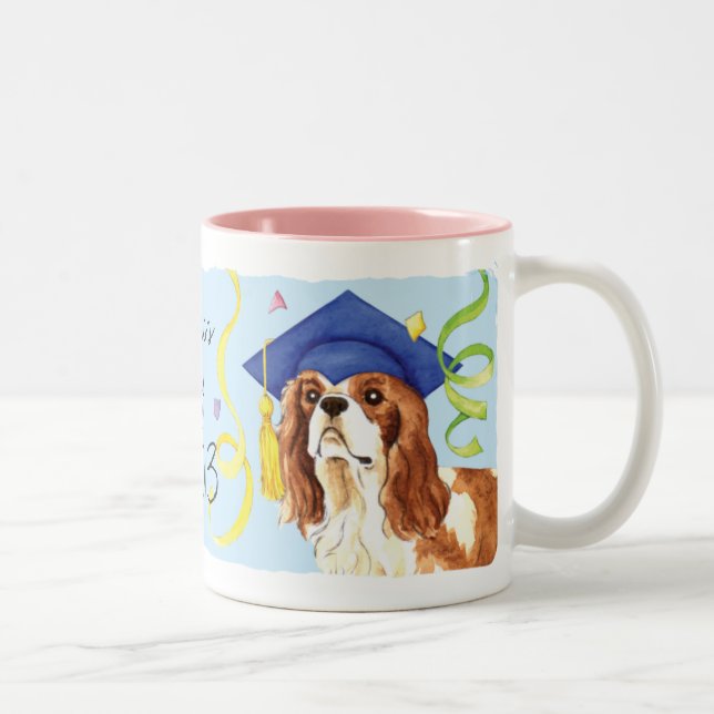 Cavalier Graduate Two-Tone Coffee Mug (Right)