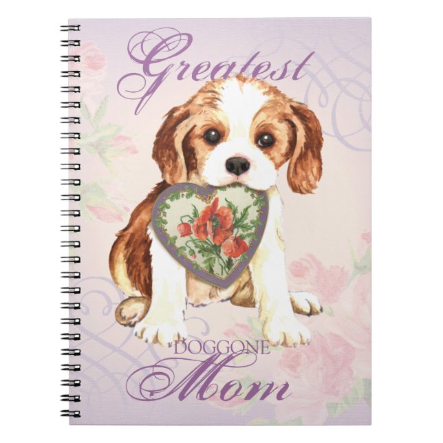 Cavalier Heart Mum Notebook (Front)