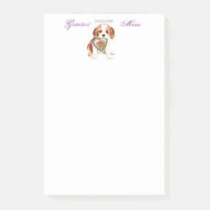 Cavalier Heart Mum Post-it Notes