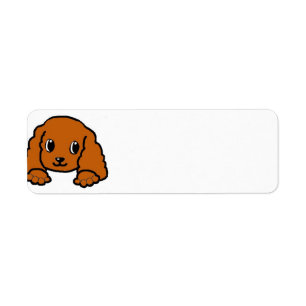 cavalier kcs peeking ruby return address label
