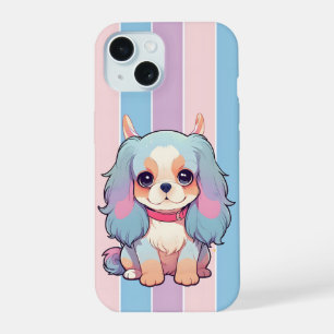 Cavalier King Charles Pastel Cute Devil iPhone 15 Case