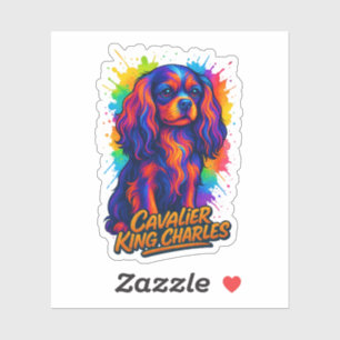 Cavalier King Charles Pop Art