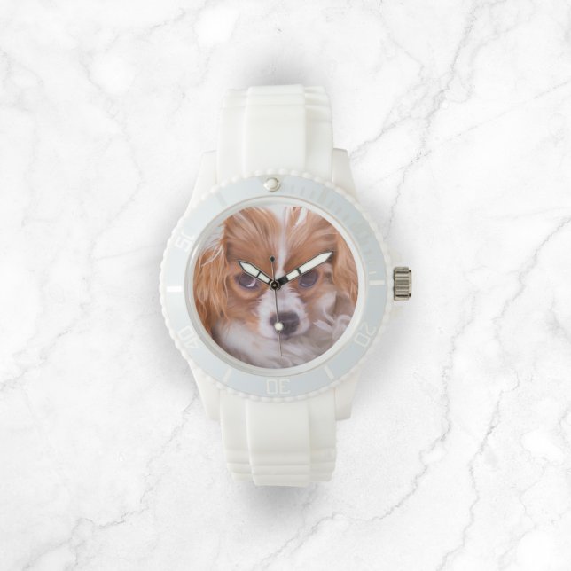 Cavalier King Charles Puppy Wrist Watch (Creator Uploaded)