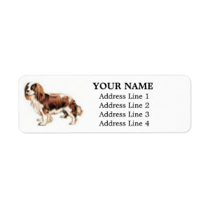 Cavalier King Charles Spaniel Address Labels