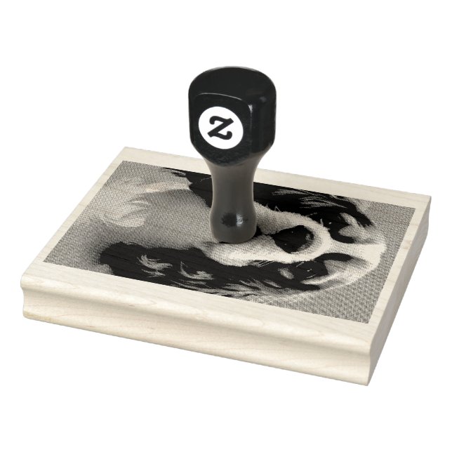 Cavalier King Charles Spaniel AI5 Rubber Stamp (Stamp)