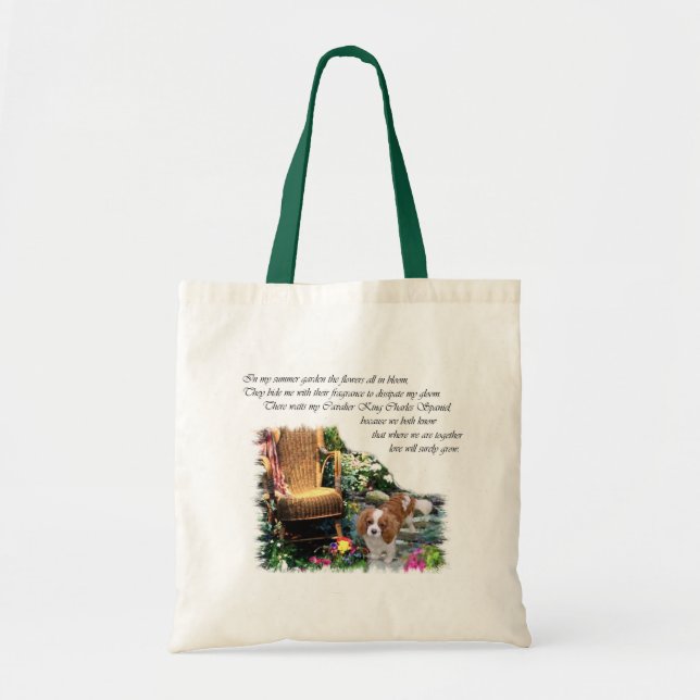Cavalier King Charles Spaniel Art Tote Bag (Front)