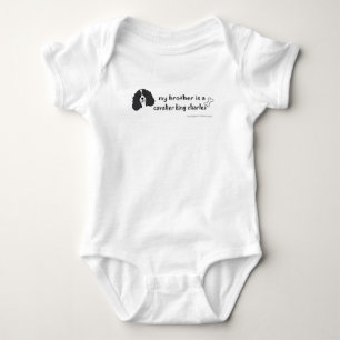 cavalier king charles spaniel baby bodysuit