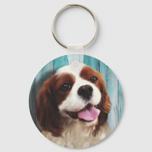Cavalier King Charles Spaniel - Baxter Key Ring