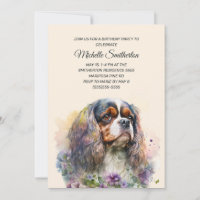 Cavalier King Charles Spaniel Birthday