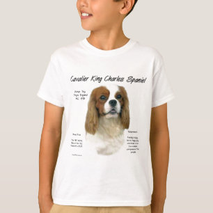Cavalier King Charles Spaniel (Blenheim) History T-Shirt