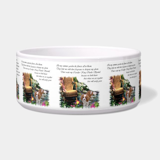 Cavalier King Charles Spaniel  Bowl (Front)