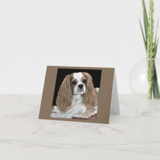 Cavalier King Charles Spaniel Card - Bella