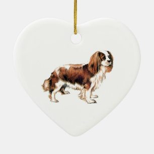 Cavalier King Charles Spaniel Ceramic Tree Decoration