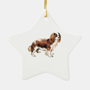 Cavalier King Charles Spaniel Ceramic Tree Decoration