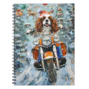 Cavalier King Charles Spaniel Christmas Notebook