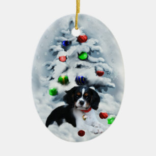 Cavalier King Charles Spaniel Christmas Ornament