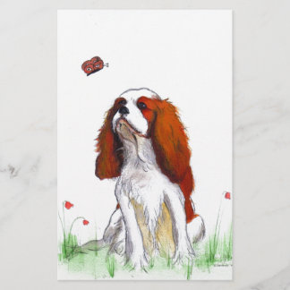 Cavalier King Charles Spaniel CKC Stationery