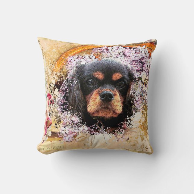 Cavalier King Charles Spaniel Cushion (Front)