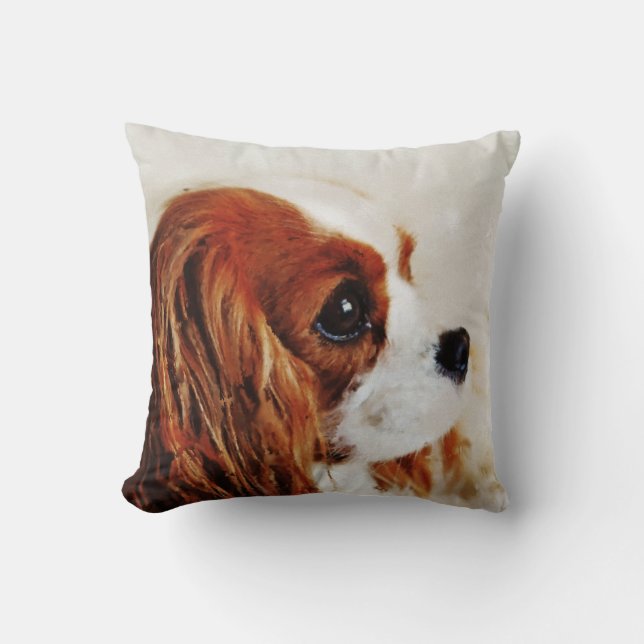 Cavalier King Charles Spaniel Cushion (Front)