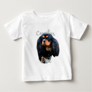 Cavalier King Charles Spaniel Dad 2 Baby T-Shirt