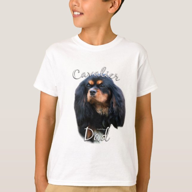 Cavalier King Charles Spaniel Dad 2 T-Shirt (Front)
