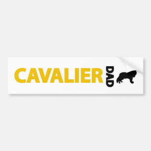 Cavalier King Charles Spaniel Dad Bumper Sticker