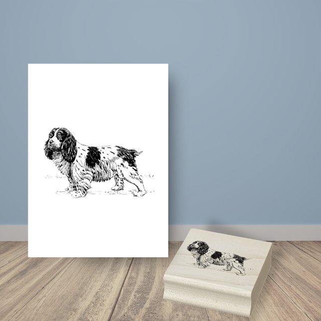 Cavalier King Charles Spaniel Dog Breed Rubber Stamp (Creator Uploaded)