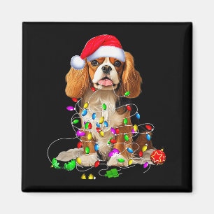 Cavalier King Charles Spaniel Dog Christmas Orname Magnet