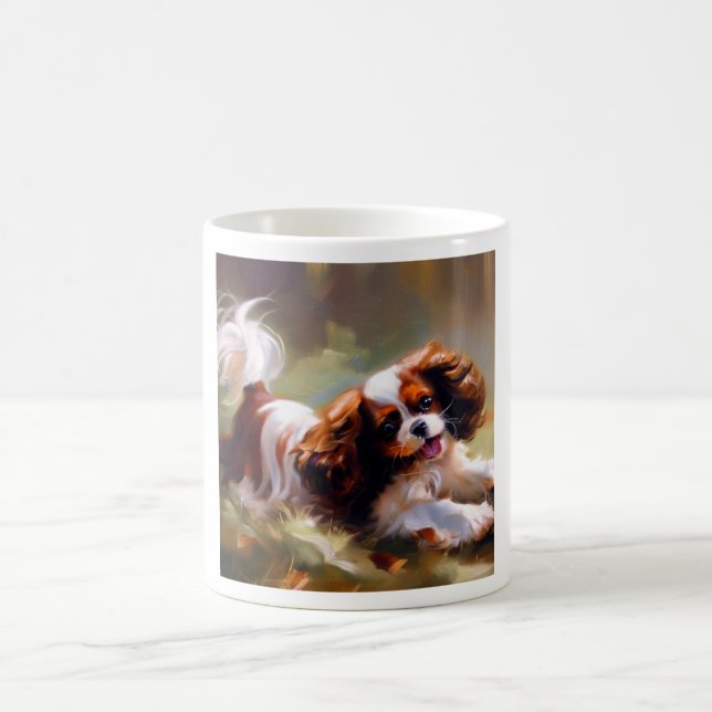 Cavalier King Charles Spaniel Dog Coffee Mug (Center)