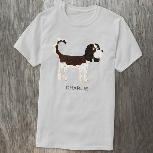 Cavalier King Charles Spaniel Dog Personalized T-Shirt