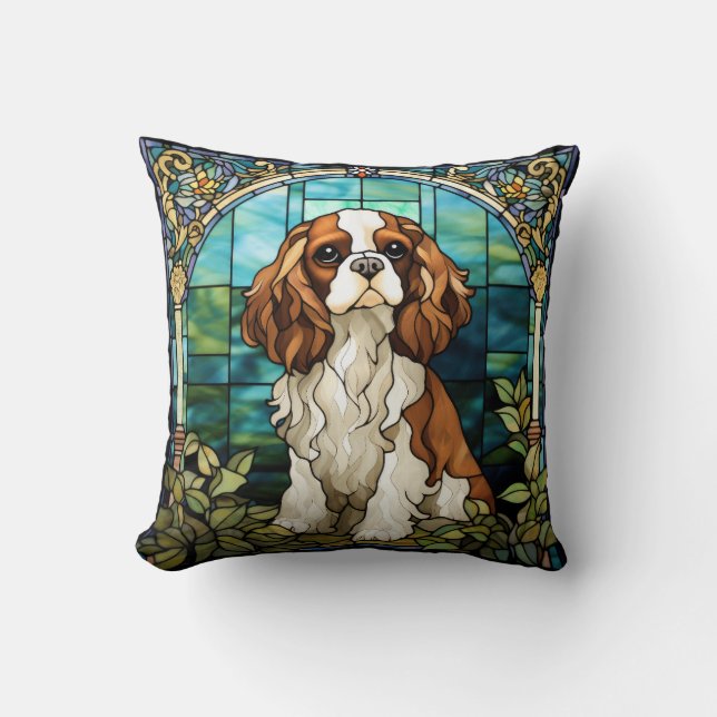 Cavalier King Charles Spaniel Dog Pillow (Front)
