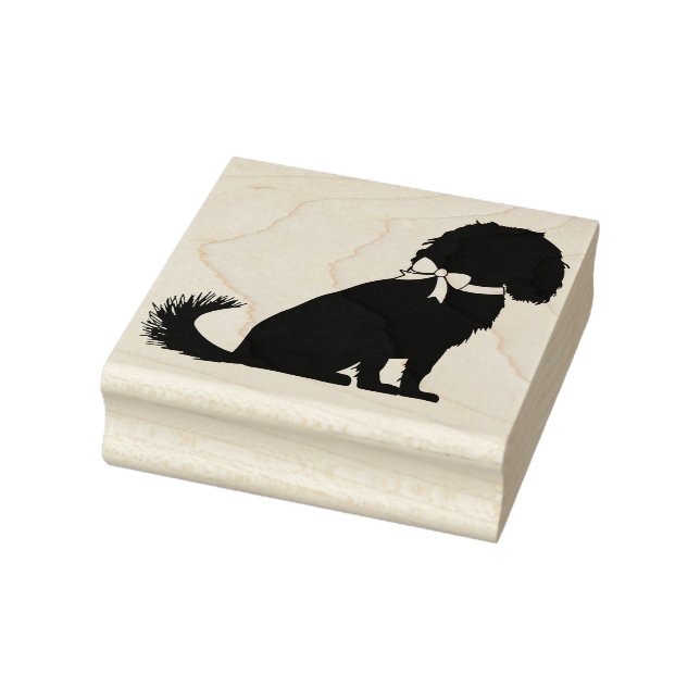Cavalier King Charles Spaniel Dog Puppy Rubber Stamp (Stamp)