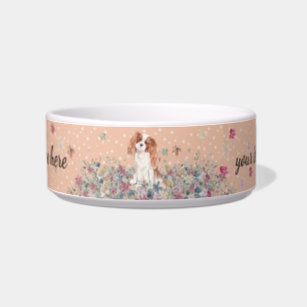 cavalier dog bowls