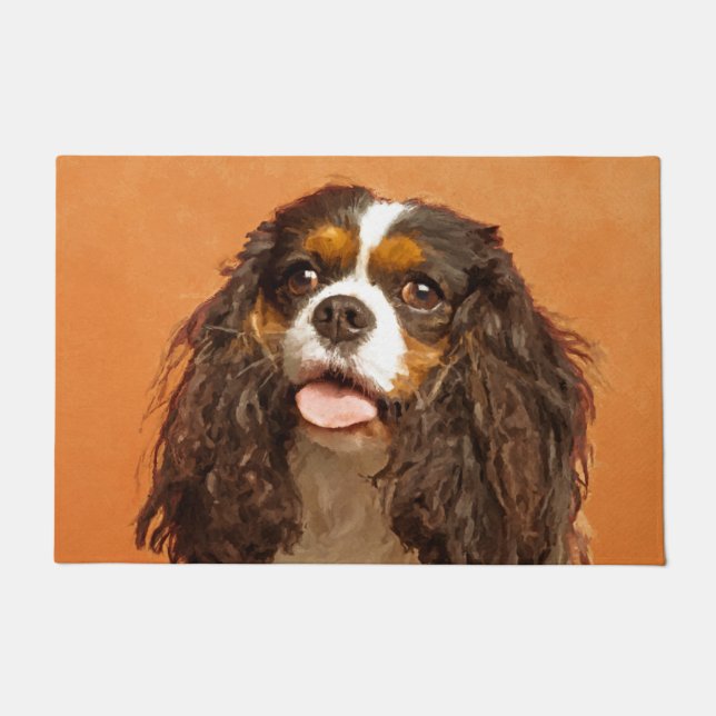 Cavalier King Charles Spaniel Doormat (Front)