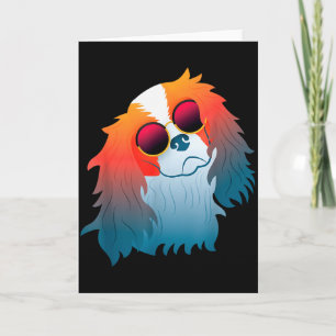 Cavalier King Charles Spaniel Funny Gift Dog Mum D Card