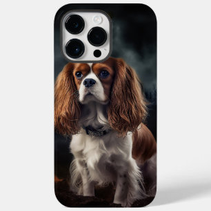 Cavalier King Charles Spaniel Halloween Scary Case-Mate iPhone 14 Pro Max Case