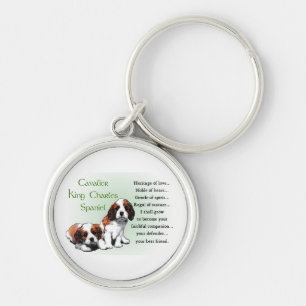Cavalier King Charles Spaniel Heritage of Love Key Ring